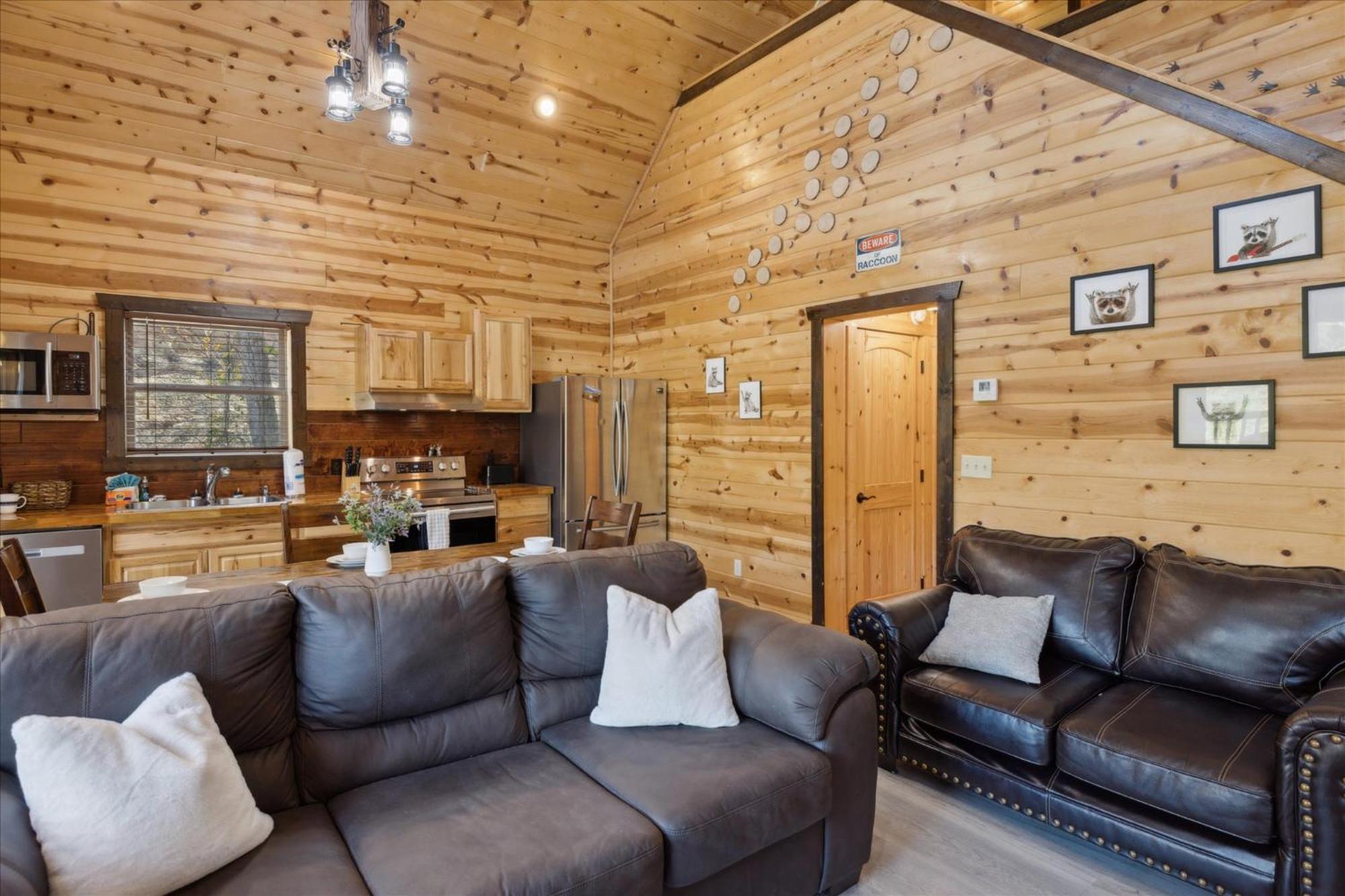 Lazy Raccoon Cabin Starkeytown Luaran gambar
