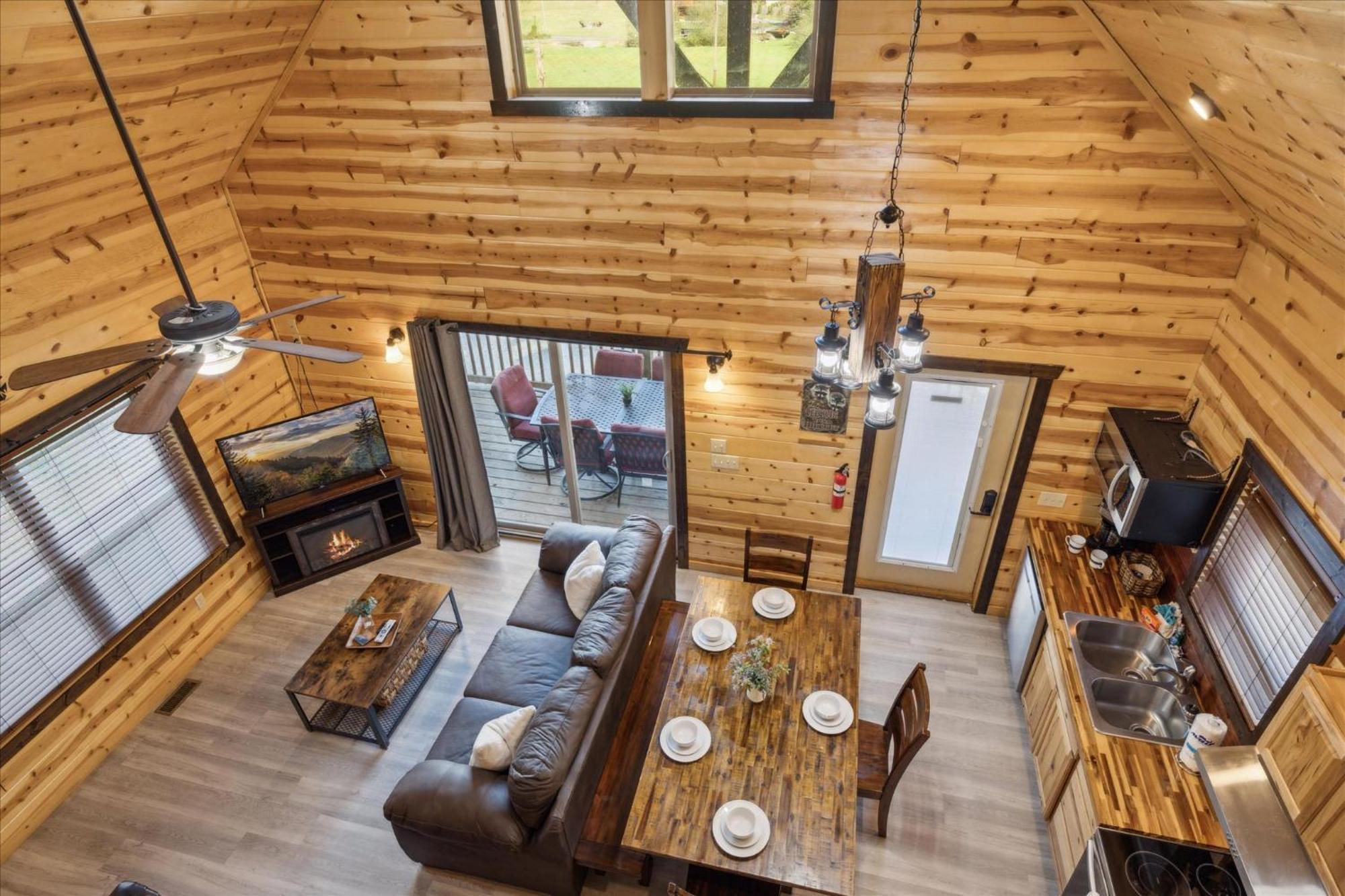 Lazy Raccoon Cabin Starkeytown Luaran gambar