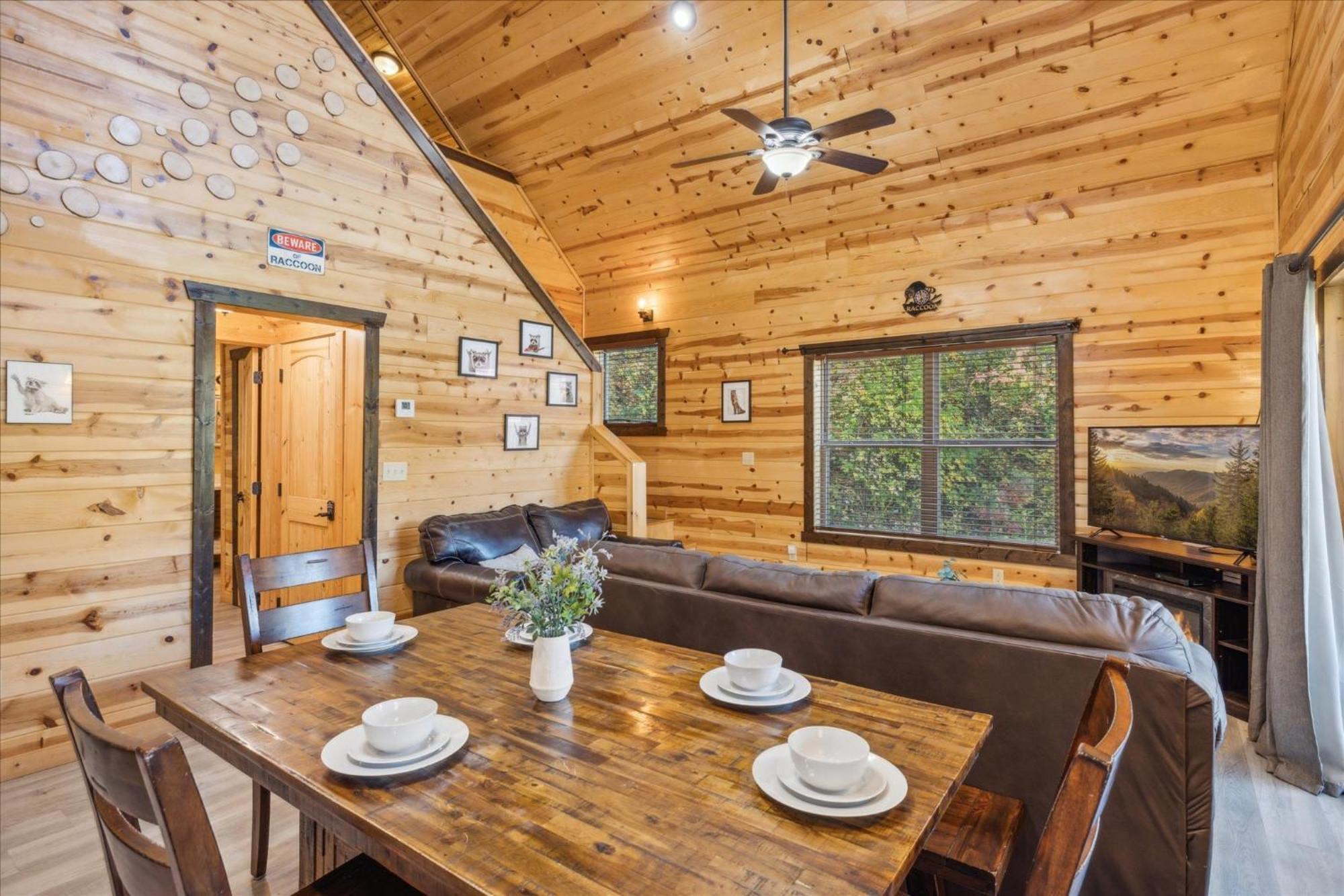 Lazy Raccoon Cabin Starkeytown Luaran gambar