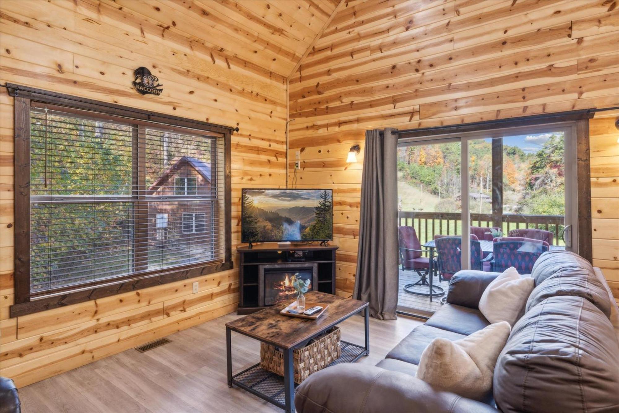 Lazy Raccoon Cabin Starkeytown Luaran gambar